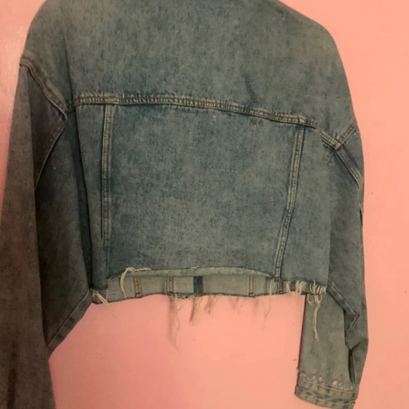 Cropped Jean jacket - Picture 3 of 3